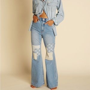 Brand new BillaBong Wrangler bell bottom jeans! brand new, tags still attached!!